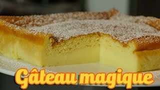 Recette facile gâteau magique à la vanille (magic cake recipe) 1 tHRdKH