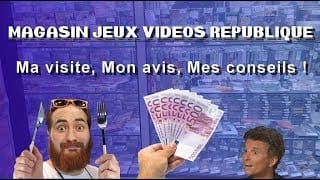 Ma PREMIERE FOIS A REPUBLIQUE magasin jeux video ! 1 tZ8P27