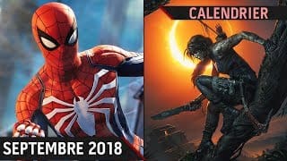CALENDRIER | LES SORTIES JEUX VIDÉO SEPTEMBRE 2018 1