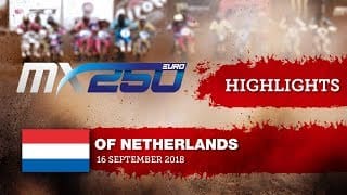 EMX250 Race1 Highlights - Round of The Netherlands 2018 #motocross 1