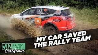 My press car saved the Toyota Rally Team 1 0oEchs