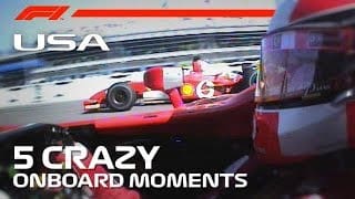 US Grand Prix | 5 Crazy Onboard Moments 1