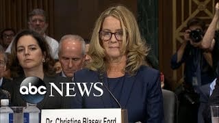 Christine Blasey Ford delivers opening statement at Kavanaugh hearing 1 GdUkRl