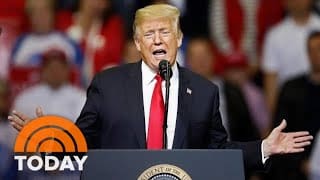 Caravan Controversy: President Donald Trump Doubles On Immigration At Houston Rally | TODAY 1 KLZFZs