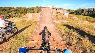 RIDING a MOTOCROSS KICKER on a MOUNTAIN BIKE | Ride Life Romance Behind The Scenes 1 1 QmEi5w