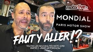 NOUVEAUTÉS MOTO 2019 - 2/3 - PARIS MOTOR SHOW 2018 - SALON & CO 1 RyE7mA