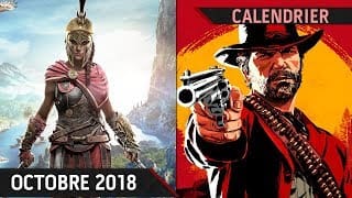 CALENDRIER | LES SORTIES JEUX VIDÉO OCTOBRE 2018 1 TYqp46