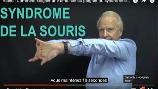 Vidéo : Comment soigner une tendinite du poignet par Guy Roulier 1 YFjzTu