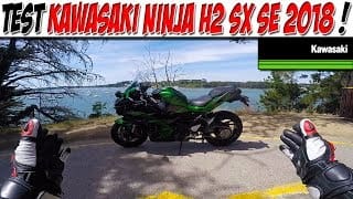 #Moto Vlog 143 : TEST KAWASAKI H2 SX SE 210 ch / UNE H2 avec des Valises ! 😂 1 ZHOgK1