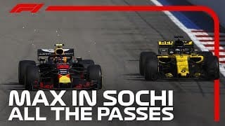 Max Verstappen Rushes Through the Field | 2018 Russian Grand Prix 1 bEQLXS