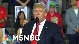 President Donald Trump Holds Campaign Rally As Hurricane Pummels Florida | The Last Word | MSNBC 1 iHt7HY