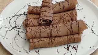 CRÊPE AU CHOCOLAT DIÉTÉTIQUE FACILE (CUISINERAPIDE) 1 kIHKXy