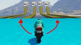 MOTO TROLL! CUIDADO! - CARRERA GTA V ONLINE - GTA 5 ONLINE 1
