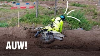 Keihard vallen tijdens Motocross cursus! 1 mheGu8
