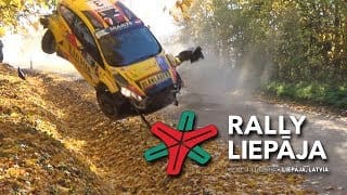 ERC Rally Liepāja 2018 /Actions,Mistakes and Crash/ 1 s56VY6