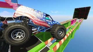 INCREIBLE TRIAL CON MONSTER TRUCK! - GTA 5 ONLINE - GTA V ONLINE 1 wKLeUn