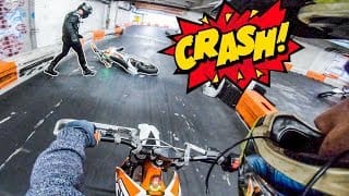 SA PREMIÈRE FOIS À MOTO ! FAIL | CROSS ÉLECTRIQUES 1 wyMCr6