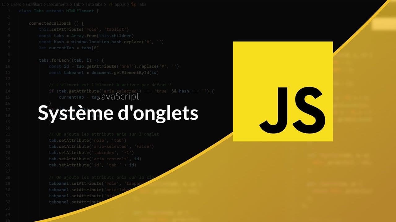 Tutoriel JavaScript : Onglets accessible avec les CustomElement ...