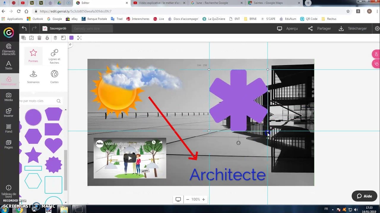Tutoriel Genially 2019 - Bases et Collaboration (1 sur 2) (français ...