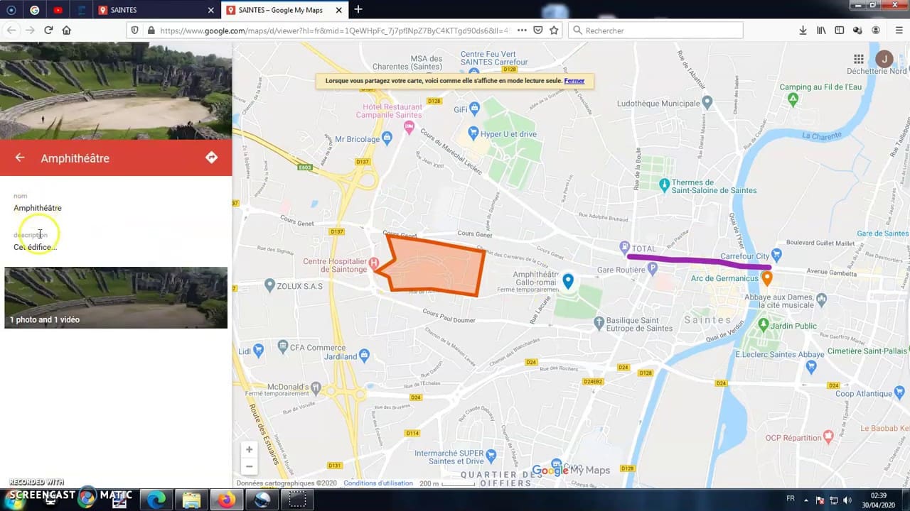 Tutoriel - Google My Maps (carte interactive collaborative) (français