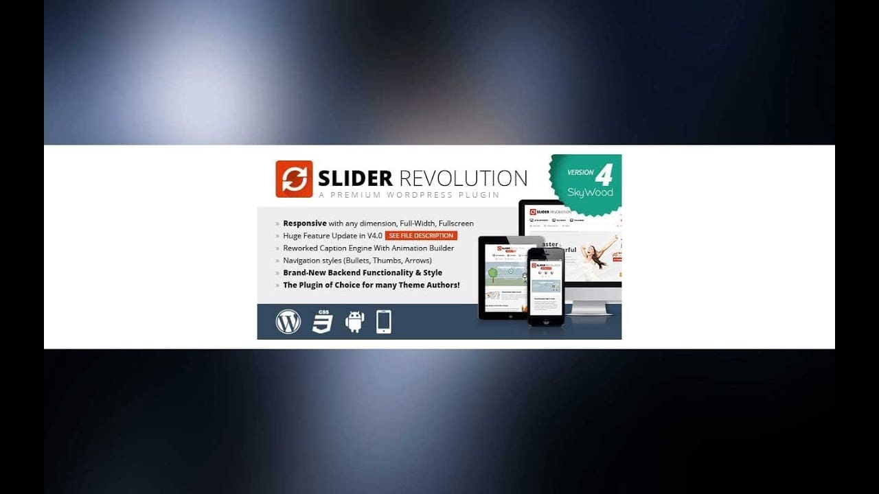 Tutoriel vidéo WordPress : Installer Slider Revolution Responsive ...