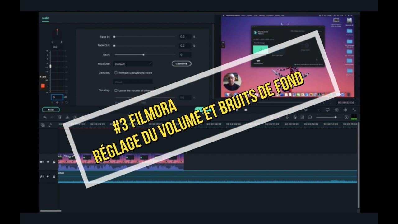 Meilleur Tutoriel Montage édition vidéo avec Filmora 2021 Piste Audio