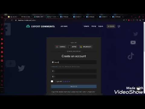 TUTORIEL Export Comments | Extraction des commentaires de Facebook ...