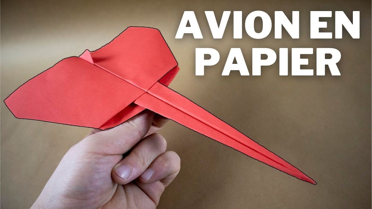 Comment Faire un Avion en Papier - Tutoriel avion en papier ️