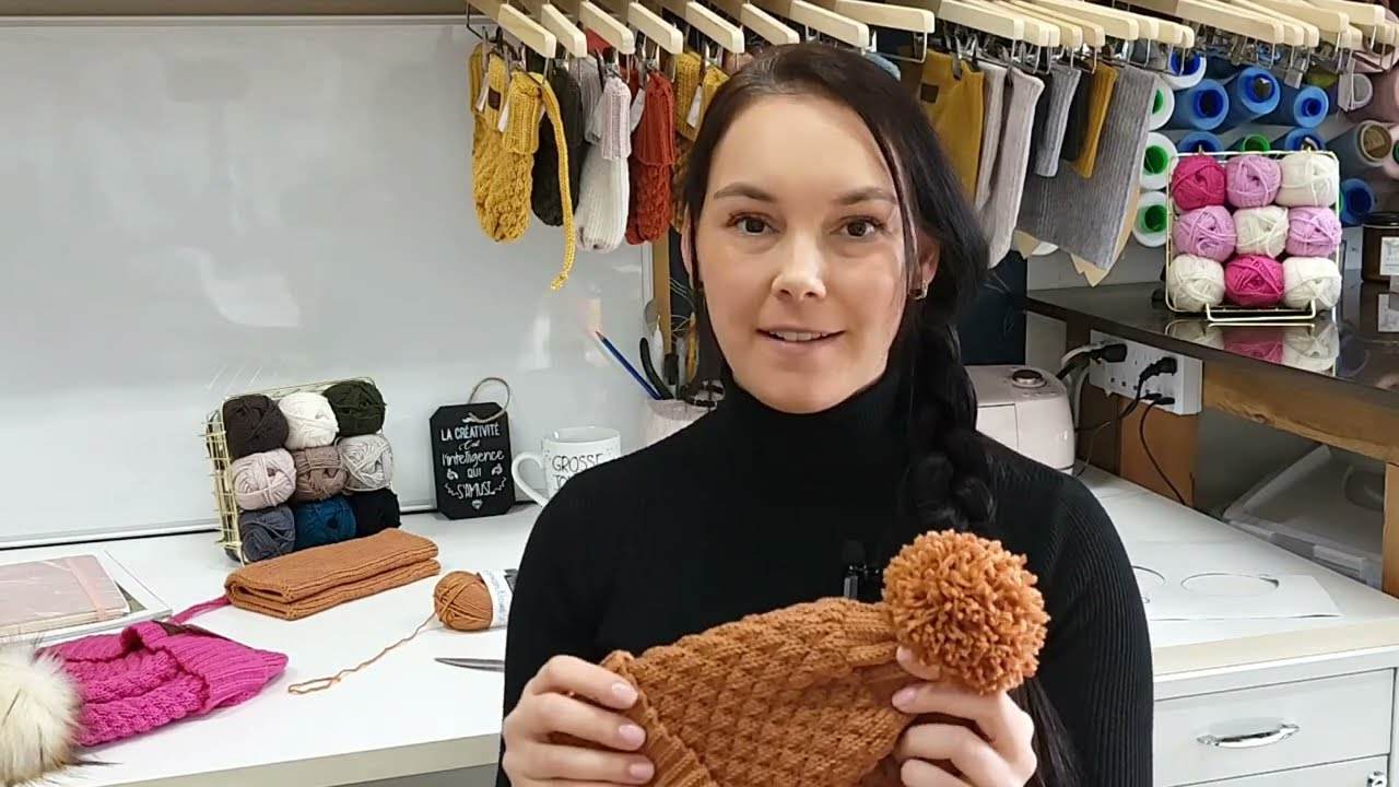Tutoriel, comment faire un pompon de laine, diy pompom - VideoTutoriels
