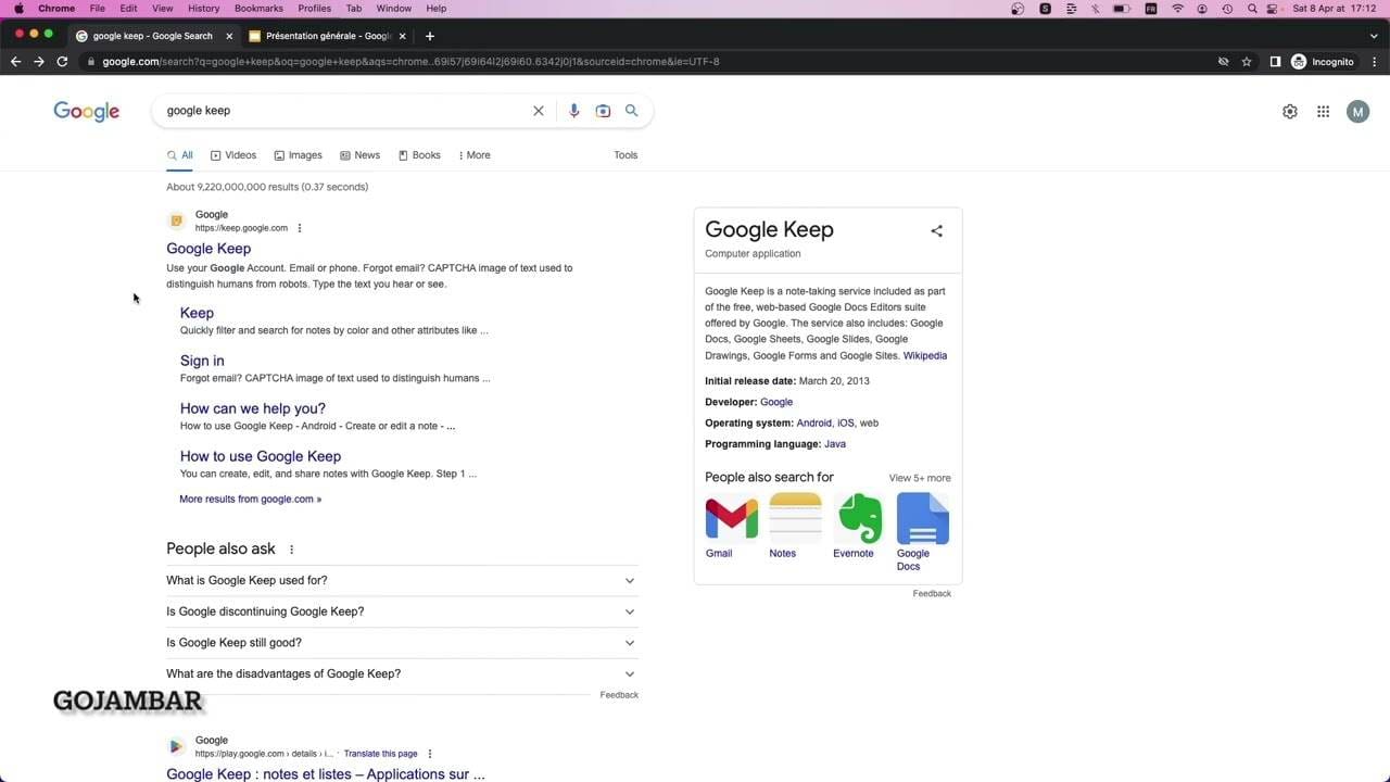 Google Idee Organisez vos Idée - Devenez plus Productif I Tutoriel Google Keep ...