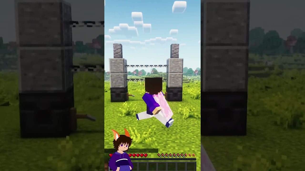 Petit Tuto Minecraft - Faire un mur électrique (facile) #shorts #
