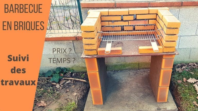 Construire un BARBECUE en BRIQUES réfractaires - facile et rapide - Tutoriel et suivi travaux